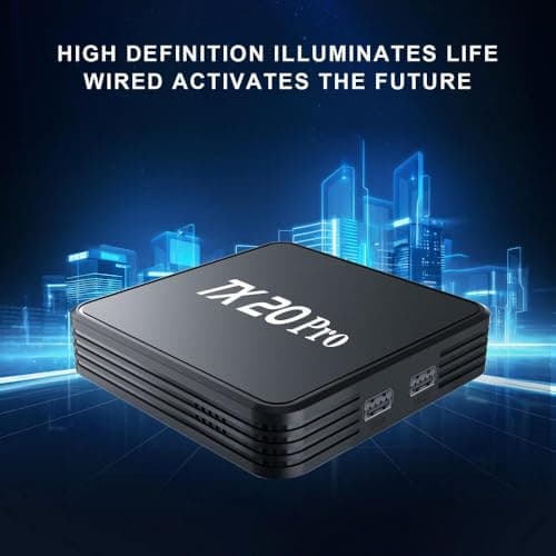 DIVYE TX20 Pro Smart Android TV Box – 2GB RAM / 16GB ROM Android 10.0 Amlogic 5