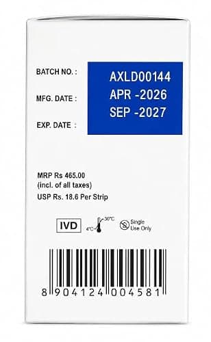 DR. MOREPEN GLUCO-ONE BG-03 BLOOD GLUCOSE 25 TEST STRIPS ONLY 3