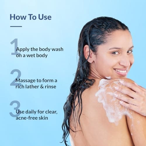 Fixderma Nigrifix Exfoliating Body Wash with 5% Actives (Lactic Acid, Glycolic Acid, Niacinamide Acid & Vitamin E) | Gentle Exfoliating Shower Gel for Body Wash | Improves Skin Tone - 200ml(Pack of 2) 4