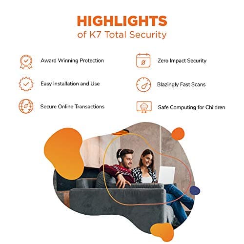 K7 Security K7 Total Security - 1 PC, 1 Year (Activation Key Card / Voucher) 3