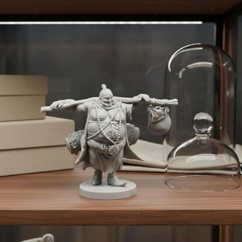 OJIVA® High Intricate Unpainted Monster Miniature Fantasy Character Figure RPG Wargaming Pawn for Wargamers 3