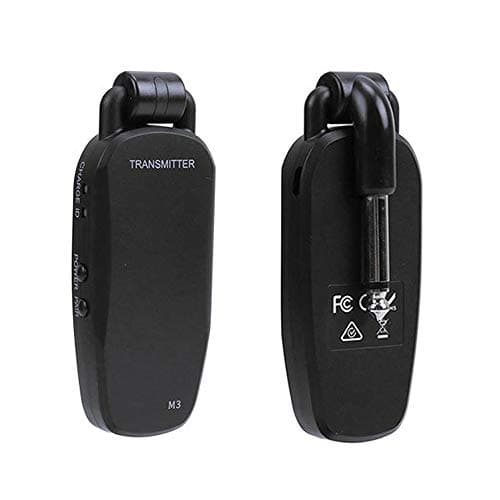WildCard India Professional Wireless Guitar Bass Transmitter Receiver System Rechargeable Portable Audio Transmitter for Electric Guitar Bass
