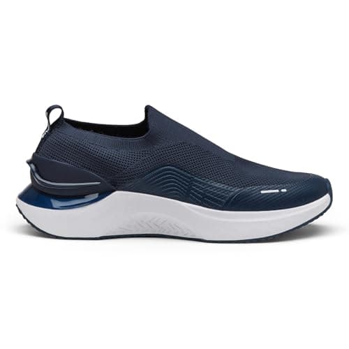 Campus Men's Flynn Walking Shoes Navy/WHT - 8UK/India 2