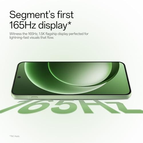 OnePlus 15R | 12GB+256GB | Mint Breeze | World's First Snapdragon® 8 Gen 5 | 7400mAh Battery | Personalised AI | Game-Changing 165Hz Display | IP66 IP68 IP69 & IP69K | 4K 120fps Video 6