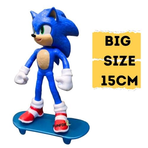 Blue Aura Cartoon Game Action Figure Spike Robo Height-15cm | SS-NC -Blue 4