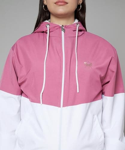 eWools Women's Fullsleeves Jacket (Pink_D, Small) 4