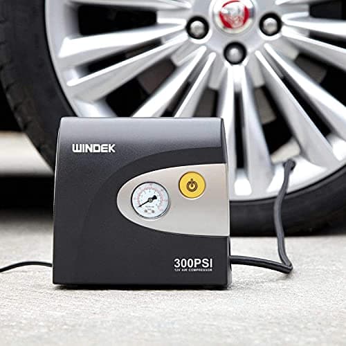 Windek 1903 Compact Tyre Inflator Air Pump 300 PSI with Powerful 2