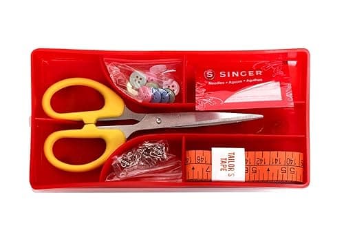 Singer Tailoring Materials - Ideal Sewing Kit Box for Home Use | Premium Thread Box Set with Stitching Items 2