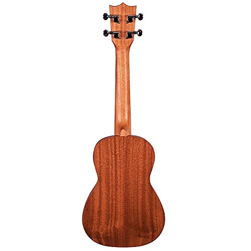 Kadence UKC03C Concert 23" Acoustic Ukulele | Mahogany Wood | Comes with Tuner and Bag | Includes Learning Course | Brown 5