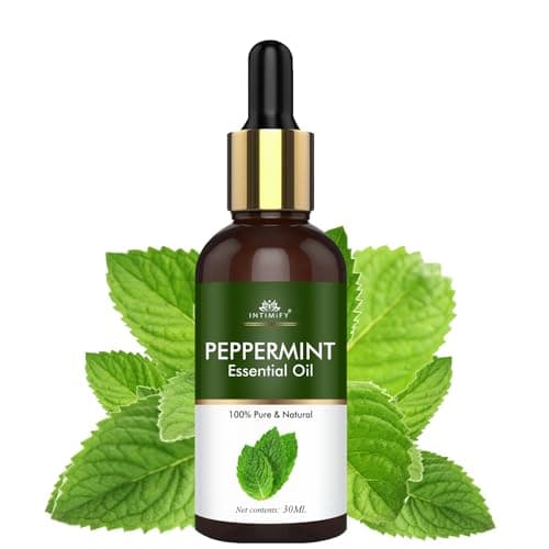 INTIMIFY Peppermint Oil, Peppermint Essential Oil, For Rats, Hair Growth, Cold, For Ants & Insects (30 ml)