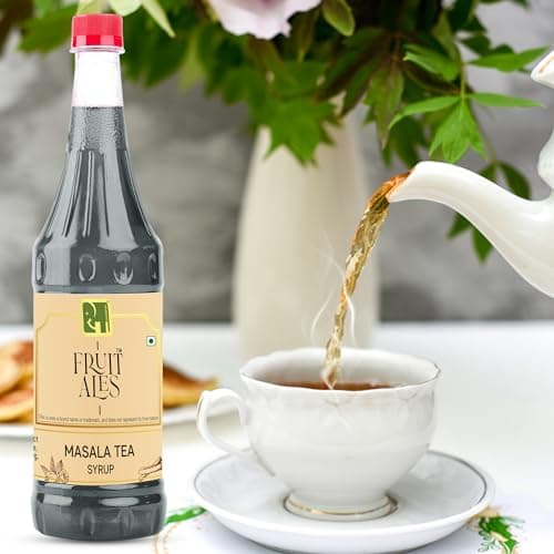 Dhampure Speciality Masala Tea, 750Ml | Instant Tea Mix Syrup | Ready To Drink Mix Tea | Masala Chai Syrup | Readymade Tea | Added Extracts Of Aromatic Indian Spices 4