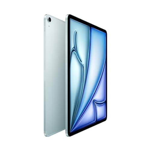 Apple iPad Air 13″ with M3 chip: Built for Apple Intelligence, Liquid Retina Display, 1TB, 12MP Front/Back Camera, Wi-Fi 6E + 5G Cellular, Touch ID, All-Day Battery Life — Blue 2
