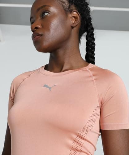 PUMA Women, Seamless Tee W, Deeva Peach, S, (52646052) 3