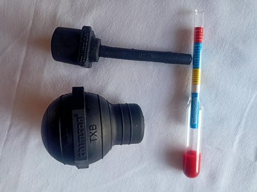 THIMSON TXB Unbreakable Hydrometer with Plastic Storage Case, Fiber Glass Tube, Easy & Safe Storage 4