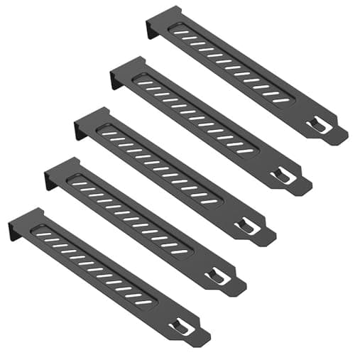 Meadawgs® 10 Pieces PCI Slot Cover Bracket Vented with Screws Expansion Blanking Plate|Computers/Tablets & Networking | Computer Components & Parts | Computer Cases & Accessories 5