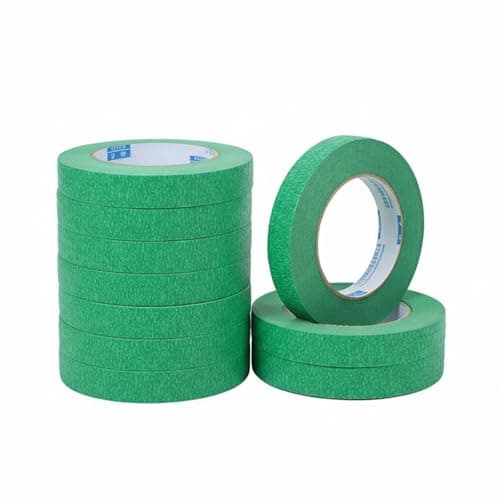 SNAPPSY Exterior Wall Painting Tape Strong Adhesion Color Separation Tape Weather-Resistant Bleed-Resistant for DIYers, Home Renovation, 10CM, Tube