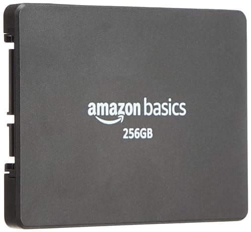 amazon basics 2.5 inch SATA Internal SSD 256 GB | Speed up to 550 MBps | Shock Resistant | Energy Efficient | High-Speed Performance 3