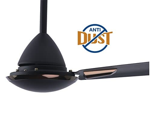 Crompton Aura Prime Decorative Ceiling Fan with Anti Dust Technology (Brown, Onyx, 1200 mm, 48 inch) 6