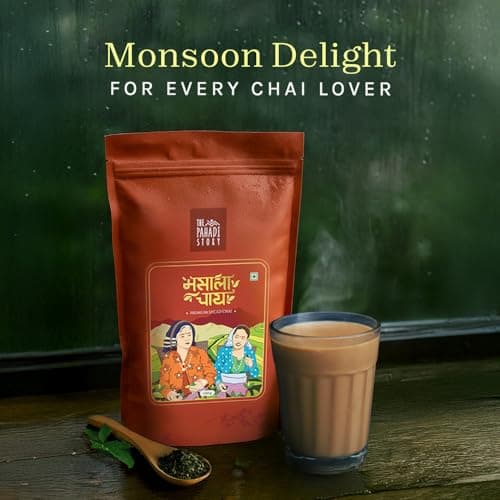 The Pahadi Story Masala Tea 450g, Strong Assam CTC with Traditional Indian Spices, Rich & Flavourful Masala Chai Patti 5