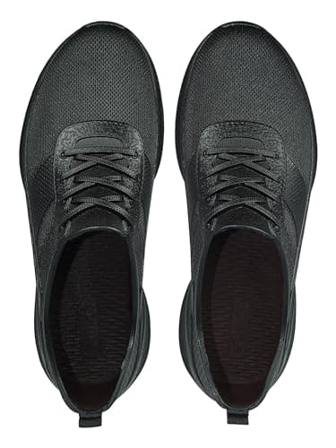 AJANTA Slip-on Black Waterproof Casual Shoes for Men 5
