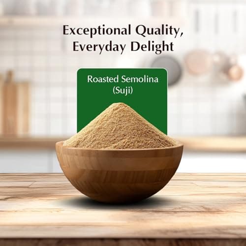 VEDAKA ROASTED SOOJI 1KG 3