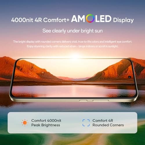 realme 15T 5G Smartphone 7000mAh Battery 6.57 inch 120Hz AMOLED Display 128GB ROM 8GB RAM 60W Fast Charge, IP69 Water Resistance Support Fingerprint GPS Bluetooth Dual Stereo Speakers (Flowing Silver) 3