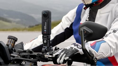 Insta360 X5 8K 360 BMW Motorrad Edition Action Camera, Black 4