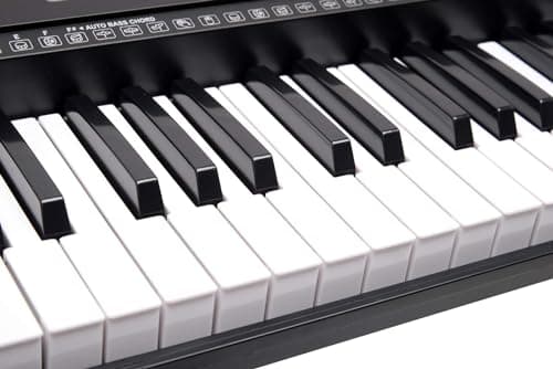 JUAREZ Octavé JRK661 61-Key Electronic Keyboard Piano with LED Display | Adapter | Key Note Stickers | Mic |Music Sheet Stand | 255 Rhythms | 255 Timbres | 24 Demos | 8 Percussions 4