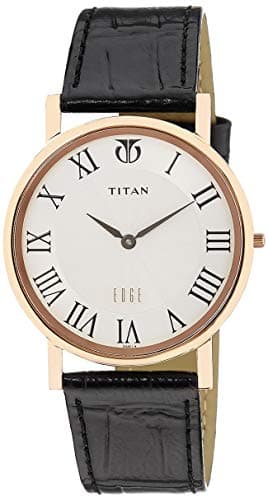 Titan Edge Analog White Dial Men's Watch NL1595WL01/NN1595WL01/NP1595WL01