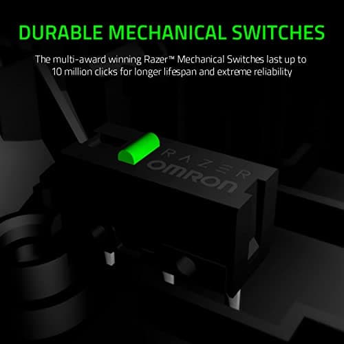 Razer Deathadder Essential - True 6400 DPI Optical Sensor, Wired Ergonomic Form Factor, High Durability, 5 Hyper Response Buttons, 10 Million Clicks RZ01-03850100-R3M1 - Black 3