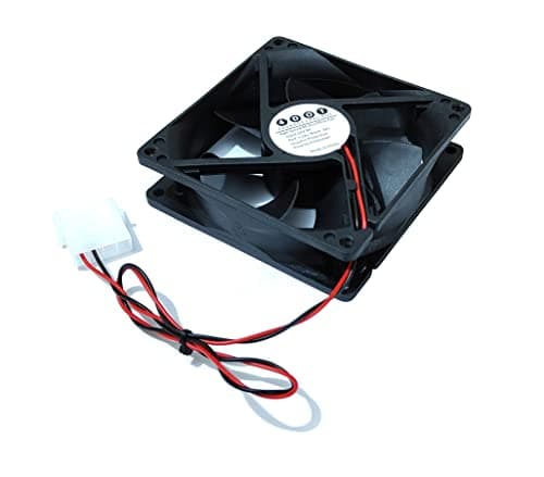 4 DOT FOURDOT COOLINGS 92mm 4Inch Axial Cabinet Desktop PC Cooling Fan 12V Model-9225 (With Molex SMPS Connector) 3