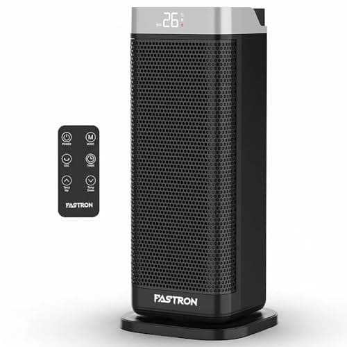 FASTRON 2000W PTC Space Heater for Indoor Use | Fast Heating Portable Electric Heater with Remote, 12H Timer, 70° Oscillation, Large Ceramic Room Heater for Bedroom, Office & Home Safety Protection