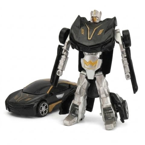 SHAKTISM Superhero Robot Car Toy | Manual Deformation Action Figure Vehicle | Car to Robot Conversion Toy | Birthday Gift for Boys & Girls Age 3+ Years