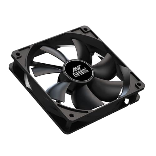 Ant Esports Carbonflow 120mm Case Fan - Black, High Static Pressure, PWM Control, 1300 RPM, 40.0 CFM Airflow 3