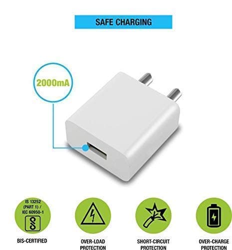 50W Charger for Xiaomii Redmi 13 5G Original QC Adapter Type C 3.0A High Speed Fast Turbo Charge QC 3.0 Smart SinglePort with 1m Type-C Charging & Sync Cable (White, 50W,RM-74) 4