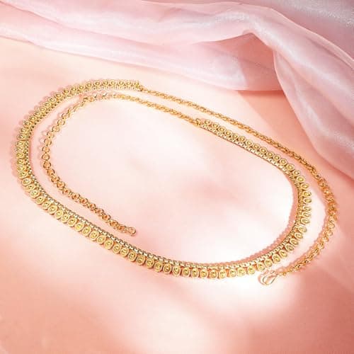 Rubans Gold Plated Traditional Motif Kamarbandh Waist Belt Gift for Women and Girls Bridal Festive Ethnic Jewellery 3