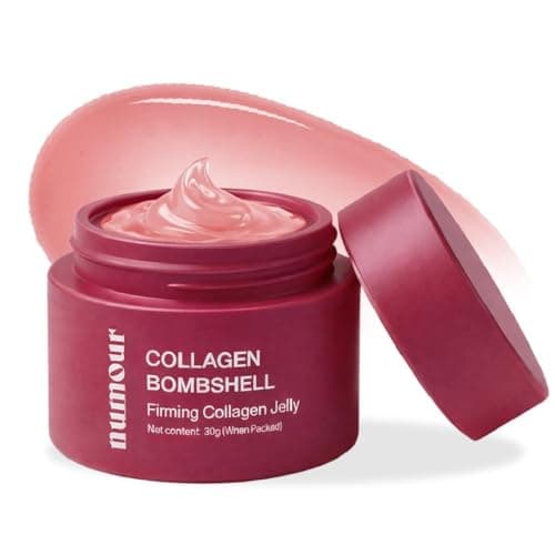 Numour Collagen Bombshell 30g | India’s 1st Korean Hydrolyzed Collagen Jelly | With Hyaluronic, Niacinamide & Vitamin C | For Sagging, Fine lines & Dullness | Anti-Aging Moisturizer for All Skin Types
