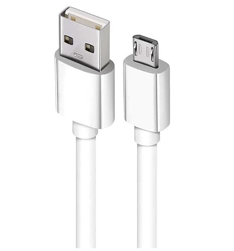 Shopamaze Fast Charger for Sam-Sung Galaxy A7 (2018) Original Adapter Super Flash Vooc Fast Quick Qualcomm Charging Smart IC Technology with 1m Micro USB Data Cable (White, SMG, SZ.J5) 3