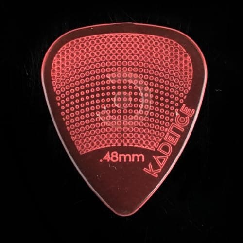 Kadence HG48R58B Jamming Series Assorted Guitar Picks (Pack of 10) | 5x0.48mm & 5x0.58mm Polycarbonate Plectrums | Hostile Grip, Anti-Slip Texture | For Acoustic, Electric & Bass Guitars | Blue & Red 5