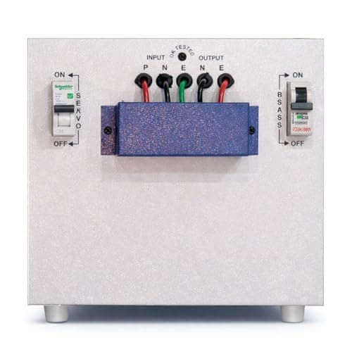 BLUELIZER 7.5 KVA Servo STABILIZER WorkingRange (140-285 V) with High/Low Cut Off (India's First Servo with in Display Ampere Meter) Copper Coil (1 Year Replacement Warranty) 7140 5