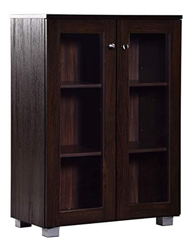 DeckUp Awana Engineered Wood Book Shelf and Display Unit ( Set of 1 ,Walnut, Matte Finish) 5