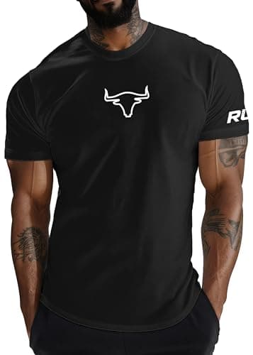 Peppyzone Quick Dry Sports T Shirt for Men | Lightweight Breathable Gym T-Shirt | Regular Fit Workout Tee for Running, Training & Everyday Activewear (in, Alpha, M, Regular, Black)