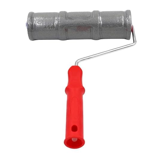 Wall Decor Empaistic Flower Painting Roller Brush with Handle Style02