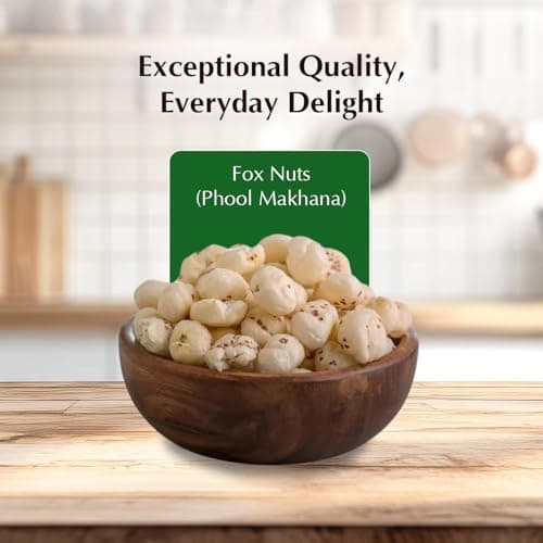Amazon Brand - Vedaka Fox Nuts (Phool Makhana), 100g 3