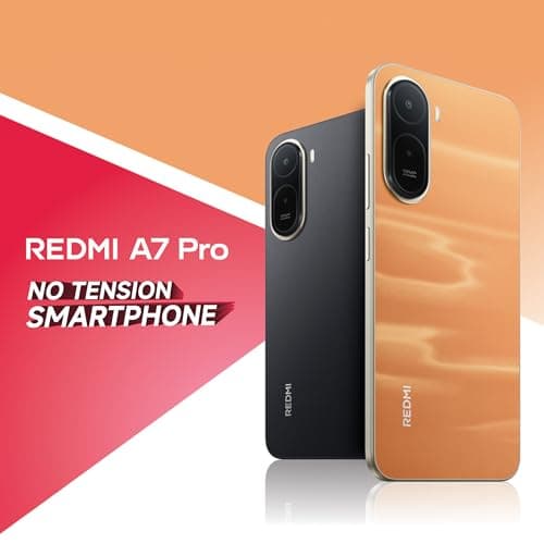 REDMI A7 Pro 4G (Sunset Orange, 4GB RAM, 64GB Storage) | Segment's Slimmest Smartphone | Segment's Largest 6300mAh Battery| Segment's Largest 17.53cm and Smoothest 120Hz Display 4
