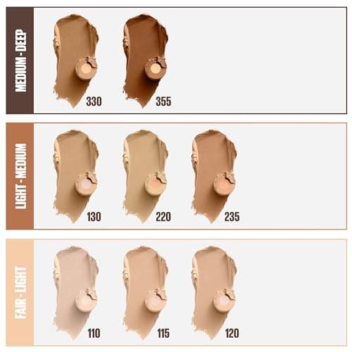 Maybelline New York Full Coverage Natural For All Skin Types, Matte Fit Me Stick (Porcelain 110, 9G) Matte & Natural Finish, Pack Of 1 5