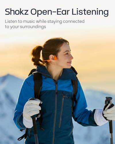SHOKZ New OpenRun Pro 2 - Open-Ear, Bone Conduction Sport Headphones - with Headband - Sweat Resistant, Workout Headphones - Secure, Wireless, Comfortable Fit-Deep Bass and Smart Mic App 5