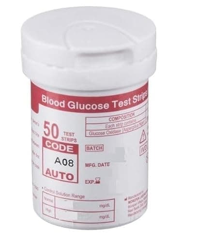 Dr. Morepen Gluco-One BG-03 Blood Glucose 50 Test Strips Only 4