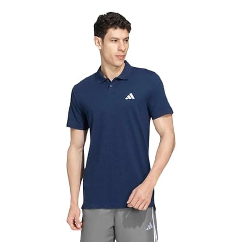 adidas Men M Adi Co Polo Casual Polo Shirts, Blue, Large