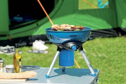 CAMPINGAZ Gas Powered Party Grill, Camping Stove And Grill, All-In-One Portable Camping Bbq, With Griddle, Grid And Pan Support, Black, Free Standing 4